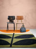 Brink and Campman Stem Black Area Rug by Orla Kiely Room Image Feature