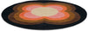 Brink and Campman Sunflower Pink Area Rug by Orla Kiely Angle Image