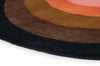 Brink and Campman Sunflower Pink Area Rug by Orla Kiely Corner Image