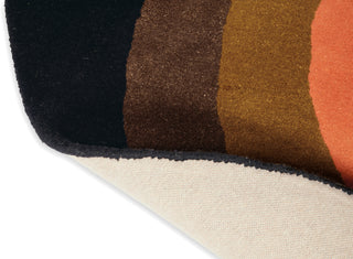 Brink and Campman Sunflower Pink Area Rug by Orla Kiely Fold Image