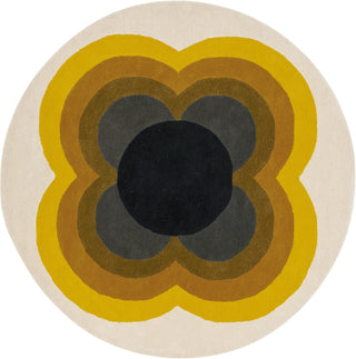 Brink and Campman Sunflower Yellow Area Rug by Orla Kiely main image
