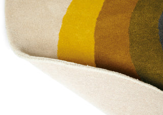 Brink and Campman Sunflower Yellow Area Rug by Orla Kiely Fold Image