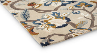 Brink and Campman Amanpuri Stone Area Rug by Sanderson Corner Image