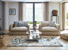 Brink and Campman Amanpuri Stone Area Rug by Sanderson Room Image Feature