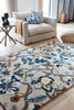 Brink and Campman Amanpuri Stone Area Rug by Sanderson Room Image Feature