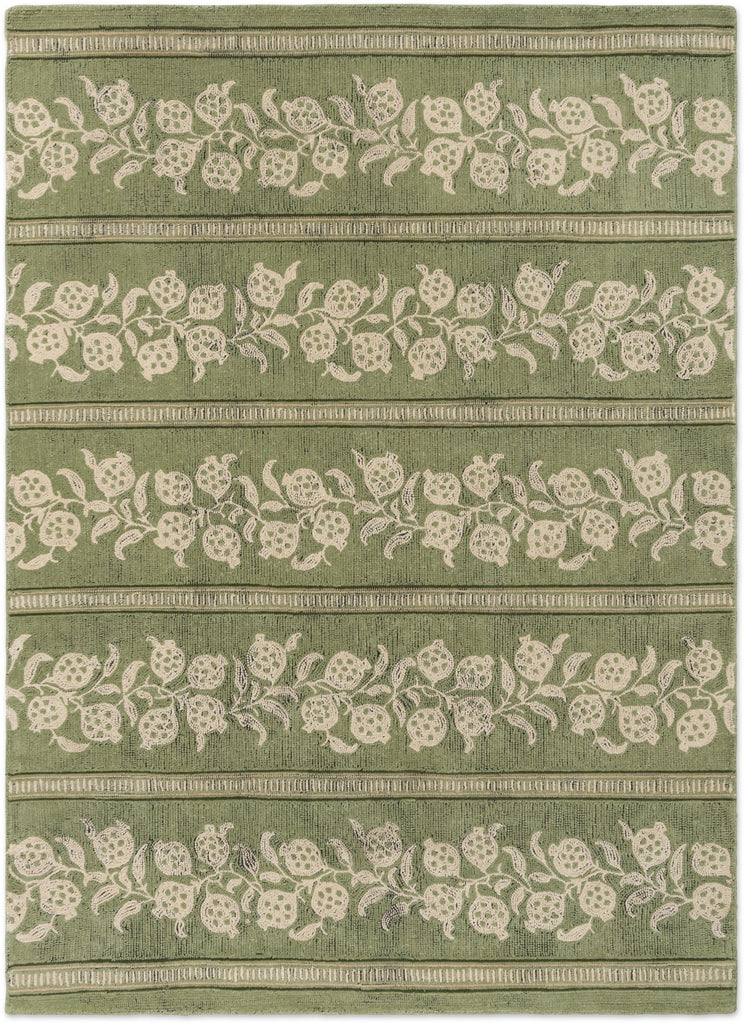 Brink and Campman Anaar Forest Green Area Rug by Sanderson main image