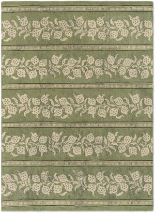 Brink and Campman Anaar Forest Green Area Rug by Sanderson main image