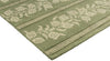 Brink and Campman Anaar Forest Green Area Rug by Sanderson Corner Image