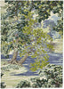 Brink and Campman Ancient Canopy Forest Green Area Rug by Sanderson main image