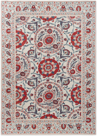 Brink and Campman Anthos Red/Indigo Area Rug by Sanderson main image