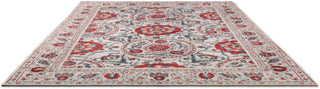 Brink and Campman Anthos Red/Indigo Area Rug by Sanderson Angle Image