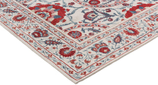 Brink and Campman Anthos Red/Indigo Area Rug by Sanderson Corner Image