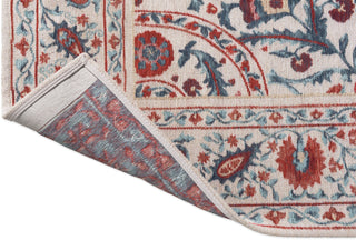Brink and Campman Anthos Red/Indigo Area Rug by Sanderson Fold Image