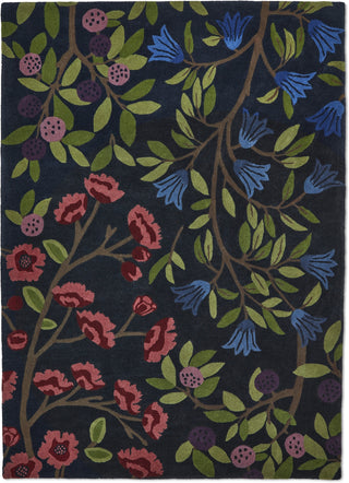 Brink and Campman Foraging Indigo Area Rug by Sanderson main image