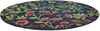 Brink and Campman Foraging Indigo Area Rug by Sanderson Round Angle Image