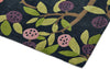 Brink and Campman Foraging Indigo Area Rug by Sanderson Corner Image