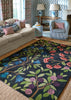 Brink and Campman Foraging Indigo Area Rug by Sanderson Room Image Feature