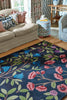 Brink and Campman Foraging Indigo Area Rug by Sanderson Room Image Feature