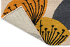 Brink and Campman Dandelion Clocks Ochre/Silver Area Rug by Sanderson Fold Image