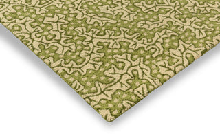 Brink and Campman Truffle Olive Area Rug by Sanderson Corner Image