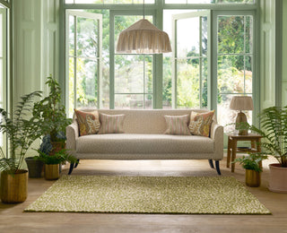 Brink and Campman Truffle Olive Area Rug by Sanderson Room Image Feature