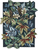 Brink and Campman Robin's Wood Forest Green Area Rug by Sanderson main image