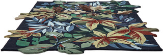Brink and Campman Robin's Wood Forest Green Area Rug by Sanderson Angle Image