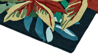 Brink and Campman Robin's Wood Forest Green Area Rug by Sanderson Corner Image