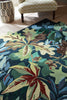 Brink and Campman Robin's Wood Forest Green Area Rug by Sanderson Room Image Feature