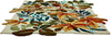 Brink and Campman Robin's Wood Russet Brown Area Rug by Sanderson Angle Image