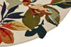 Brink and Campman Robin's Wood Russet Brown Area Rug by Sanderson Round Corner Image