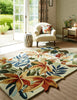 Brink and Campman Robin's Wood Russet Brown Area Rug by Sanderson Room Image Feature