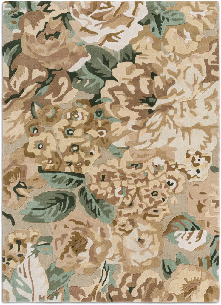 Brink and Campman Rose and Peony Birch Area Rug by Sanderson main image
