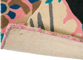 Brink and Campman Rose and Peony Cerise Area Rug by Sanderson Fold Image