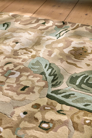 Brink and Campman Rose and Peony Birch Area Rug by Sanderson Room Image Feature