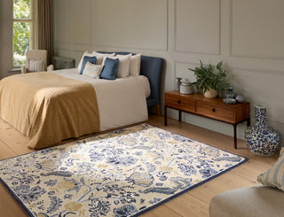 Brink and Campman Shalimar China Blue Area Rug by Sanderson Room Image Feature