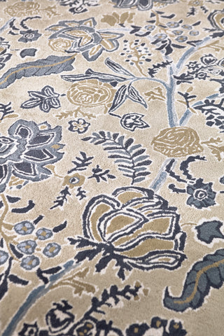Brink and Campman Shalimar China Blue Area Rug by Sanderson Room Image Feature