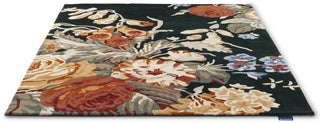Brink and Campman Stapleton Park Navy/Burnt Orange Area Rug by Sanderson Angle Image