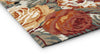 Brink and Campman Stapleton Park Navy/Burnt Orange Area Rug by Sanderson Corner Image