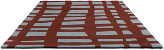 Brink and Campman Arlo Brick Area Rug by Scion Angle Image