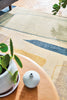 Brink and Campman Composition Papaya Area Rug by Scion Room Image Feature