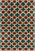 Brink and Campman Hatch Rust Area Rug by Scion main image
