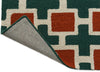 Brink and Campman Hatch Rust Area Rug by Scion Fold Image