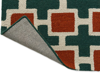 Brink and Campman Hatch Rust Area Rug by Scion Fold Image
