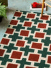 Brink and Campman Hatch Rust Area Rug by Scion Room Image Feature