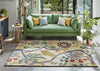 Brink and Campman Jackfruit the Beanstalk Chai Sage Area Rug by Scion Room Image Feature