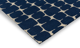 Brink and Campman Little Lohko Indigo Area Rug by Scion Corner Image