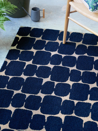 Brink and Campman Little Lohko Indigo Area Rug by Scion Room Image Feature