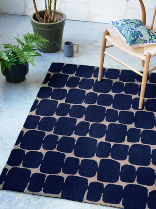 Brink and Campman Little Lohko Indigo Area Rug by Scion Room Image Feature