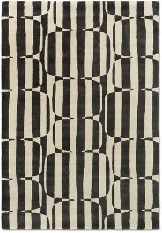 Brink and Campman Lohko Stripe Charcoal Area Rug by Scion main image